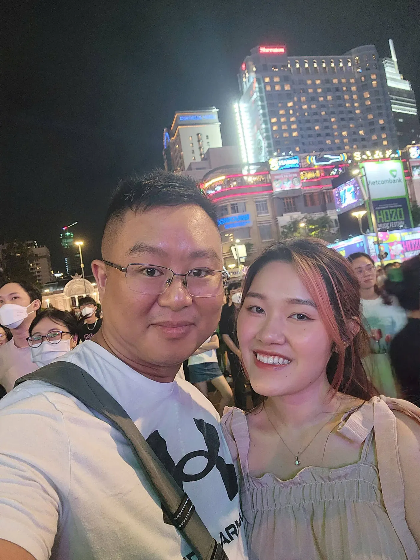 Richard and Judy Tran, SmileQuest founders, in Ho Chi Minh City