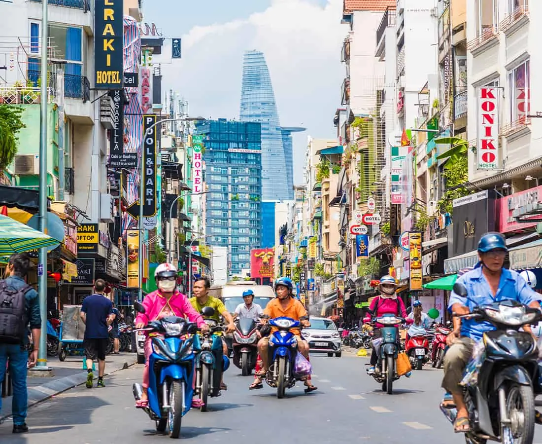 Ho Chi Minh City streets